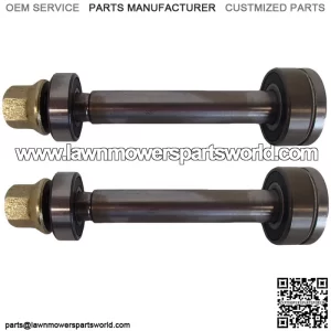 Pack of 2 532137646 Spindle Shafts with Bearings Fits Husqvarna Fits AYP Mowers