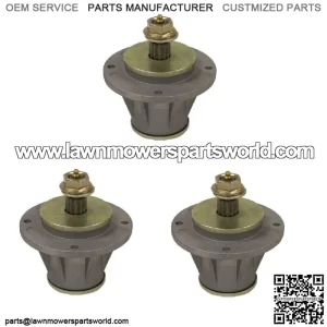 3PK Spindle Assembly for AYP Fits Husqvarna 966956101, 534114820, 539131383
