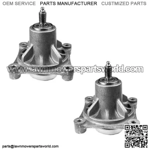 2-Pack Spindle Assembly Fits Husqvarna 587125201 AYP 174358 532174356