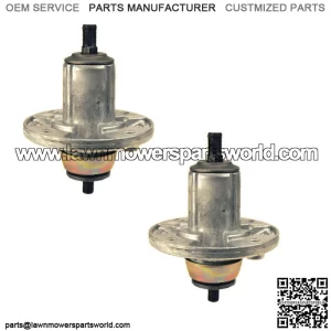 Two (2) Spindle Assemblies Fits John Deere X300 X300R X304 Z225 Z245 EZ Mowers