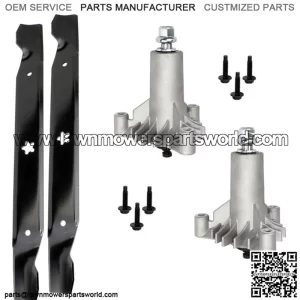 42" Deck Spindle Blade Rebuild Kit For Craftsman DYT4000 42" Deck Lawn Mower