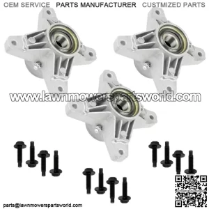 3 Spindle Assembly for MTD Cub Cadet 918-3129A 618-3129A 618-04426 918-04426