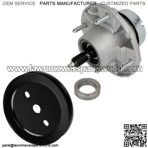 Spindle Assembly W/Pulley Deck 48" 54" For John Deere Zero Turn Mower Z425 Z445