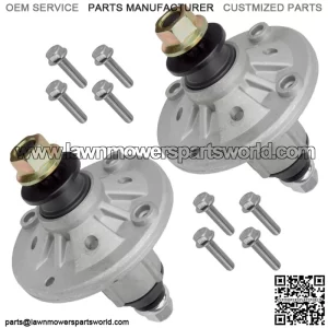 2 Spindle Assembly for John Deere D100 D110 D130 D140 D150 D160 LA100 LA105