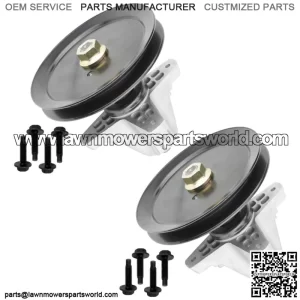 2 Spindle Assembly Pulley Bolt For Troy Bilt Mustang 46 XP Mustang XP Pivot S 46