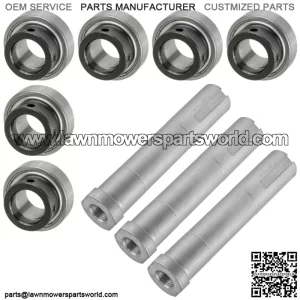 3 Spindle Shaft for Husqvarna ZTH5225 ZTH6123 ZTH6125 ZTH6127 w/ Bearing