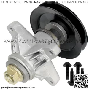 Spindle Assembly W/ Pulley For MTD Cub Cadet LT1024 LT1050 Round shape Blade