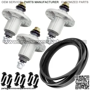 3 Spindle Gy21098 Belt GX21833 for John Deere LA130 LA140 LA155 LA165 X140 X165