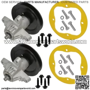 2 Spindle Assy w/ Deck Ring For Toro LX-420 LX-425 2006-2007 / 112-0460 1120460