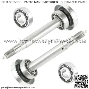 2 Spindle Shaft w/Bearings for Husqvarna LGT2554 LGT2654 LGTH22V48 532187291