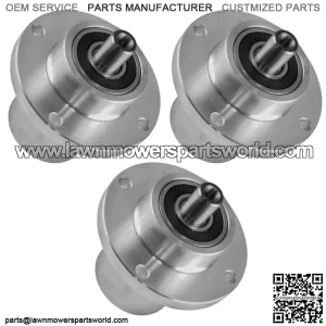 3x Spindle Assembly For Bad Boy MZ 54" Deck 2013-2022