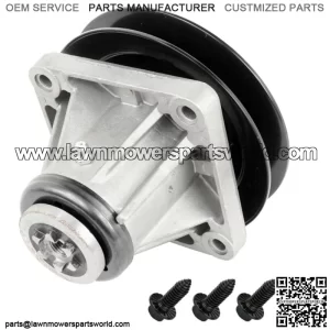 Spindle Assembly W/ Pulley Bolt For MTD 6180111, 6180116, 9180111, 9180116