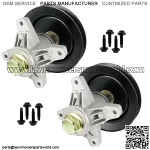 2 Spindle Assembly W/Bolt for MTD Cub Cadet 918-04124A 618-04124A 285-846