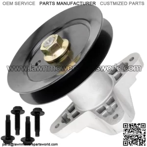 Spindle Assembly W/Pulley Bolt For Troy Bilt Mustang 54 XP 2013-2014