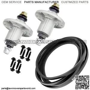 Kit For John Deere Spindle Gy21098 Gy20454 Gy20867 Gy20962 Belt GX21833 GX20571