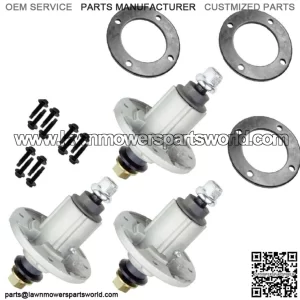 3 Spindle Assembly w/ Ring fits John Deere D100 D110 D130 D140 D150 D160 LA100