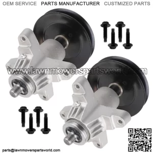 2 Spindle Assembly for MTD GT2550H Gt954 H Gt5024 Gt5427 GT2754 Rzt54 (54" Deck)