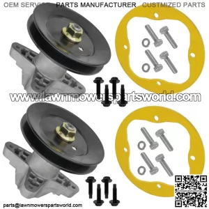 2 Spindle Assy w/ Deck Ring For MTD RZT Models With 42" / 918-04197 B 918-0324