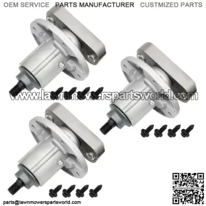 3 Spindle Assembly fits John Deere Gy20785 Gy20050 285-093 42" 44" 46" 48" Deck