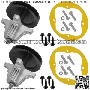 2 Spindle & Deck Ring for MTD RZT42 EZT-L42 RZT-S42 918-04822 918-04950 91804889