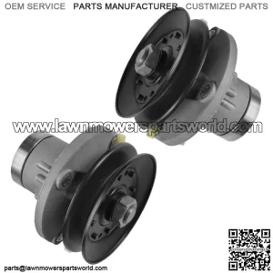 2x Spindle For John Deere LX178 15HP Kawasaki 437cc 38" 1991-1998