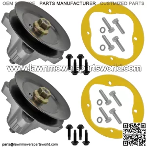 2 Spindle Assembly w/ Deck Ring for MTD Cub Cadet 618-05016 918-05016 285-885