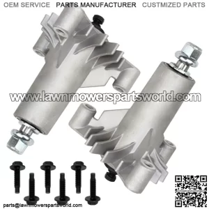 2 Spindle Assembly For Husqvarna LT100 LT112 LT120 LT1238 LT125 LT130 LT140 1538