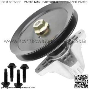 Spindle Assembly W/Pulley Bolt for MTD M200-46 Rzt46 Z6400 Z6-400 Zt-S46 Zts46