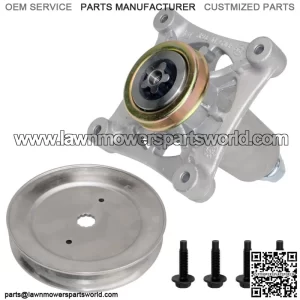 Spindle Assembly W/Pulley for Ayp Husqvarna Craftsman 285-585 187292 192870