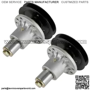 2 Spindle Assembly Fits Exmark Lazer Z HP with 48" Cut 1031140 103-1140