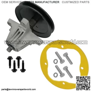 Spindle Assy w/ Deck Ring For MTD LT46 LX46 / 918-06977A 618-06977 618-06977A