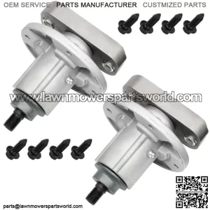 2 Spindle Assemblies for John Deere GX20250 L1742 L2048 L2548 108-14.5 108-17Hs