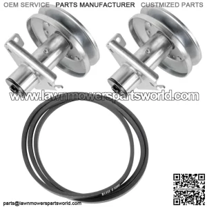 Spindle Assembly Belt Kit fits John Deere Sabre Europro 1542 AM126225 AM121324