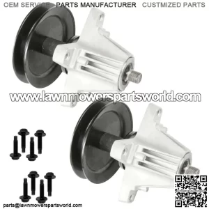 2 Spindle Assembly for MTD XT1-Gt50 XT1-St54 W/ 50" Deck 618-06980 918-06980