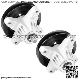 2 Spindle Assembly For MTD Cub Cadet 618-04825B 918-04825A 918-04825B