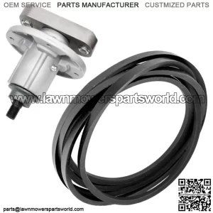 Kit for John Deere Spindle Gy20785 Gy20050 285093 Belt GX20305 Gy20571 265828