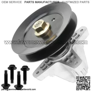 Spindle Assembly W/Pulley Bolt For MTD T8400 G8600 G8400 Z6900 Z6600 Ztl54 Zts54