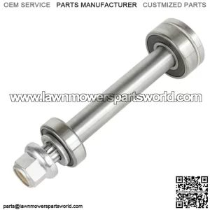 Spindle Shaft w/ Bearing Nut for Husqvarna YT150 YT160 YT180 YT190 532137646