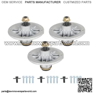 3PK Spindle Asm for Toro 42" 50" Deck Timecutter Z 4200 4235 5000 5030 110-6866