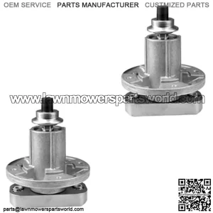 2PK Spindle Assembly Fits John Deere 42" 48" L100 L107 L108 L110 L120 L130