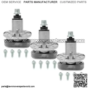 3PK Spindle Assembly for John Deere 42" 48" L100 L107 L108 L110 L120 L130