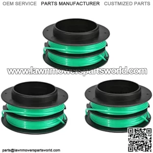 T25 0.080" 20ft Trimmer Spool Line Compatible with Husqvarna T25 125LDX 128L 128LD 128LDX 128RJ 129L 128DJX 129DJX 124R String Trimmer 537338601 Trimmer Head Spool