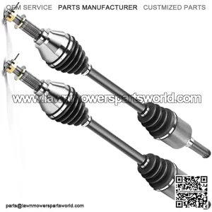 A-Premium Pair (2) Rear CV Axle Shaft Assembly Compatible with John Deere Gator XUV 625i 825i 855D 2011-2017, Gator XUV 825E 825M 835E 835M 835R 855E 855M 2018-2020, Left and Right, Replace# AM137010