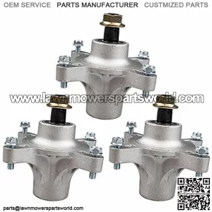 3 Mandrel Spindle Set For 42" Deck Exmark Quest  Timecutter SS 4235 SS4225