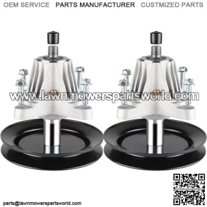 2PK Spindle Assembly for Snapper SZ2046, SZ2246 Mower 46"
