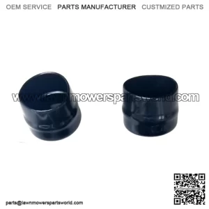 4PCS Front Wheel Bushing to Bearing Conversion Kit Replaces Craftsman, Sears, AYP, Poulan, 9040H - 9040-H - OEM Upgrade - Black Bushing