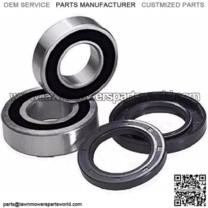 Rear Wheel Axle Bearing Seal Kit OE Carrier fits - ATC 400 DVX DVX400 2004-2008 - Single Row C3 Grade Bearing - High Durable Bearing - High Speed Bearing - Replacement Bearing Rebuild