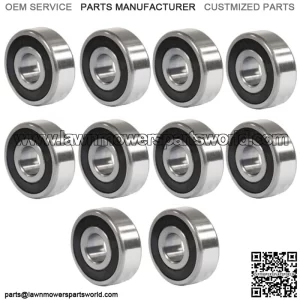 10 Bearings fits Poulan Craftsman Fits Husqvarna 129895 fits MTD 741-0919