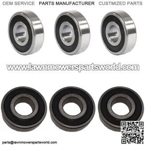 Upper and Lower Spindle Bearing Set Fits Sears/Craftsman Mowers