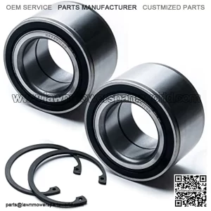 2 Pack - Front Axle Wheel Bearing w/C-Clip for John Deere Gator Utility Vehicle fits Gas or Diesel HPX 2x4 4x4, HPX Trail, HPX615E HPX815E, XUV620I, XUV850D, TX Turf, UTV ATV SXS XUV